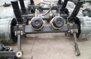 container chassis axles