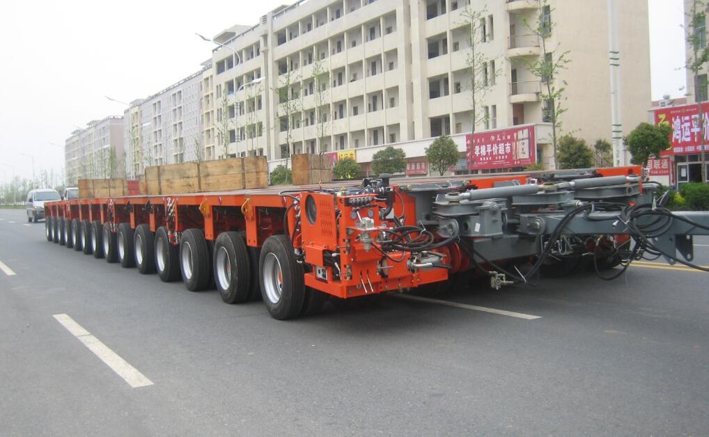 hydraulic multi axle trailers