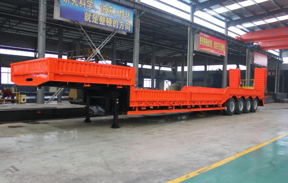 2 3 4 5 Axles Low Loader Low Bed Trailer For Sale From